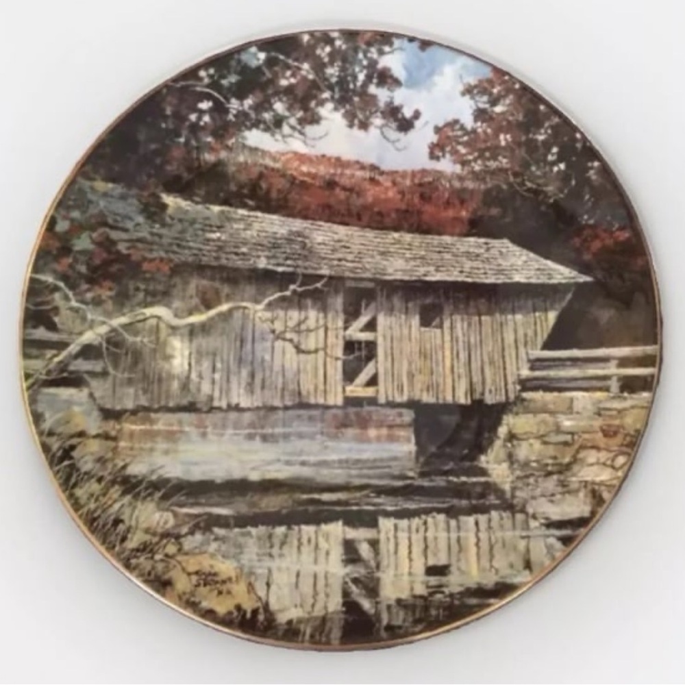 Royal Doulton 'Lovejoy Bridge' Collectors Plate 1978